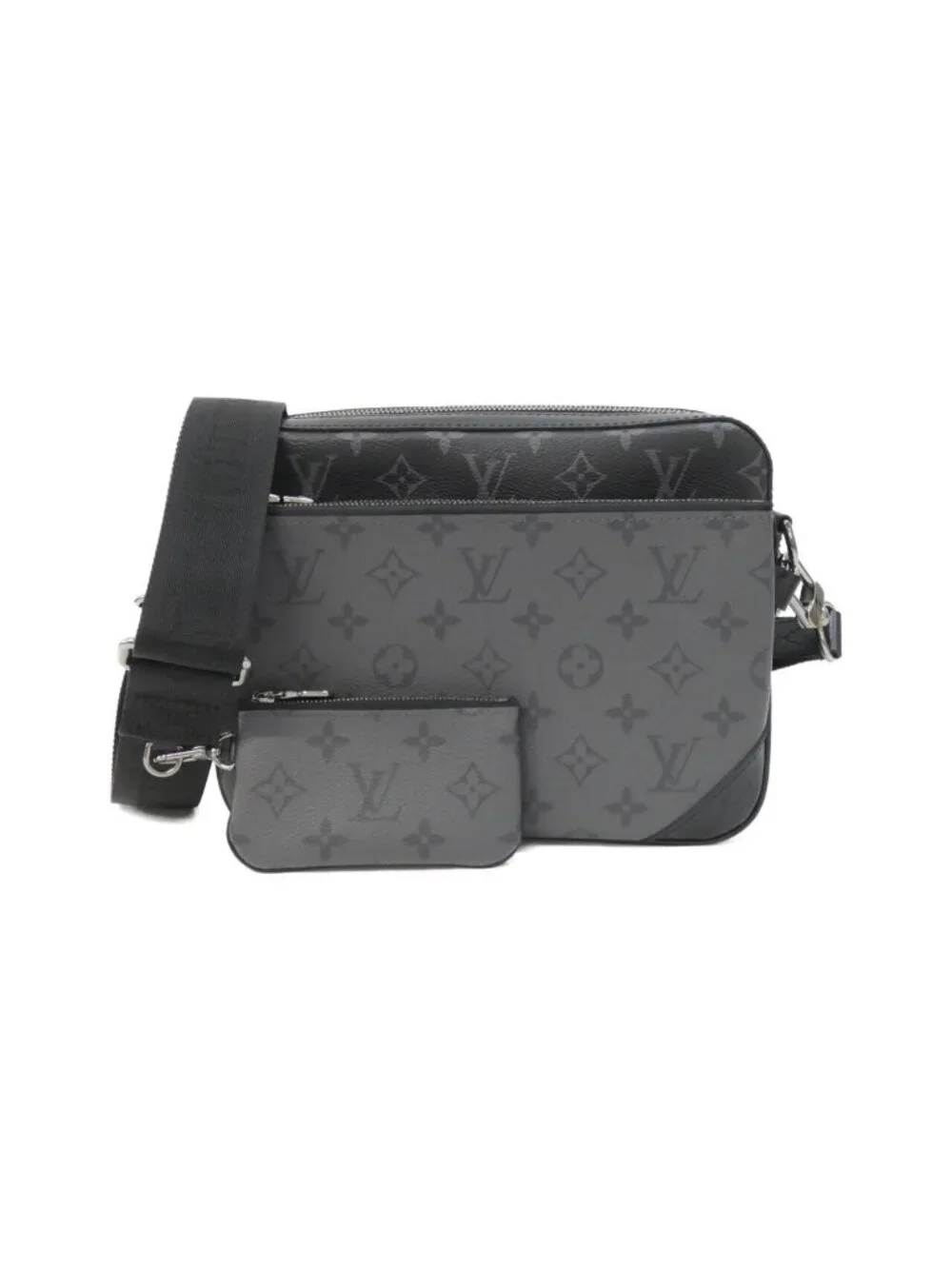 Louis Vuitton Monogram Eclipse Reverse Trio Messenger Shoulder